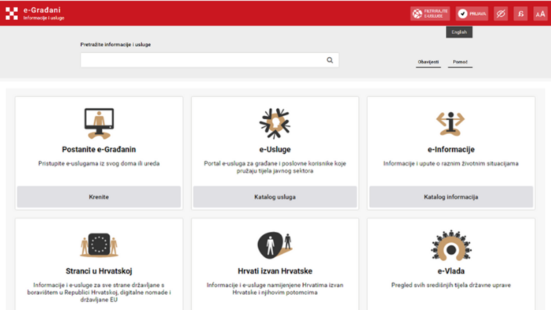 Sve što vam treba, na jednom je mjestu. Dobrodošli na novi portal e-Građani!